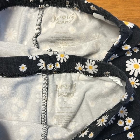 Floral Black Girls Pants - Picture 13 of 14